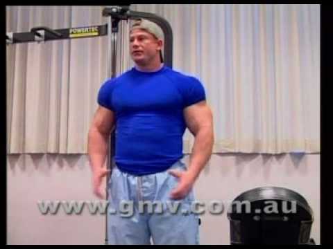 IFBB Pro Chris Cook teaches rear deltoid technique from GMV