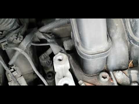 2010 TOYOTA HIGHLANDER COOLANT TEMPERATURE SENSOR REPLACEMENT- PART 1