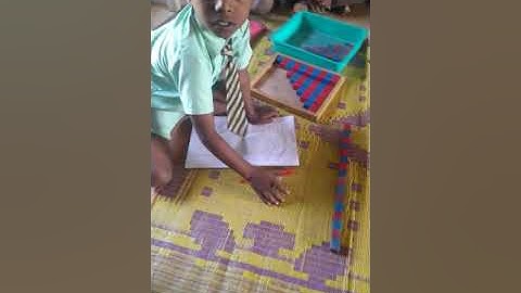 Subtraction Using Number Rods