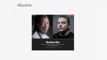 Machine Learning and Fairness Webinar