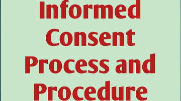 Informed Consent Process and Procedure|pharmaceutical regulatory science|Unit 4 #informedconsent