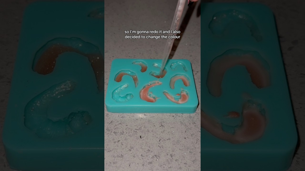 Fixing the shrimp wax candy🤨 