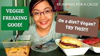 VEGRINDERIA MUKBANG  (VEEF KARE-KARE AND VEEF BURGER)