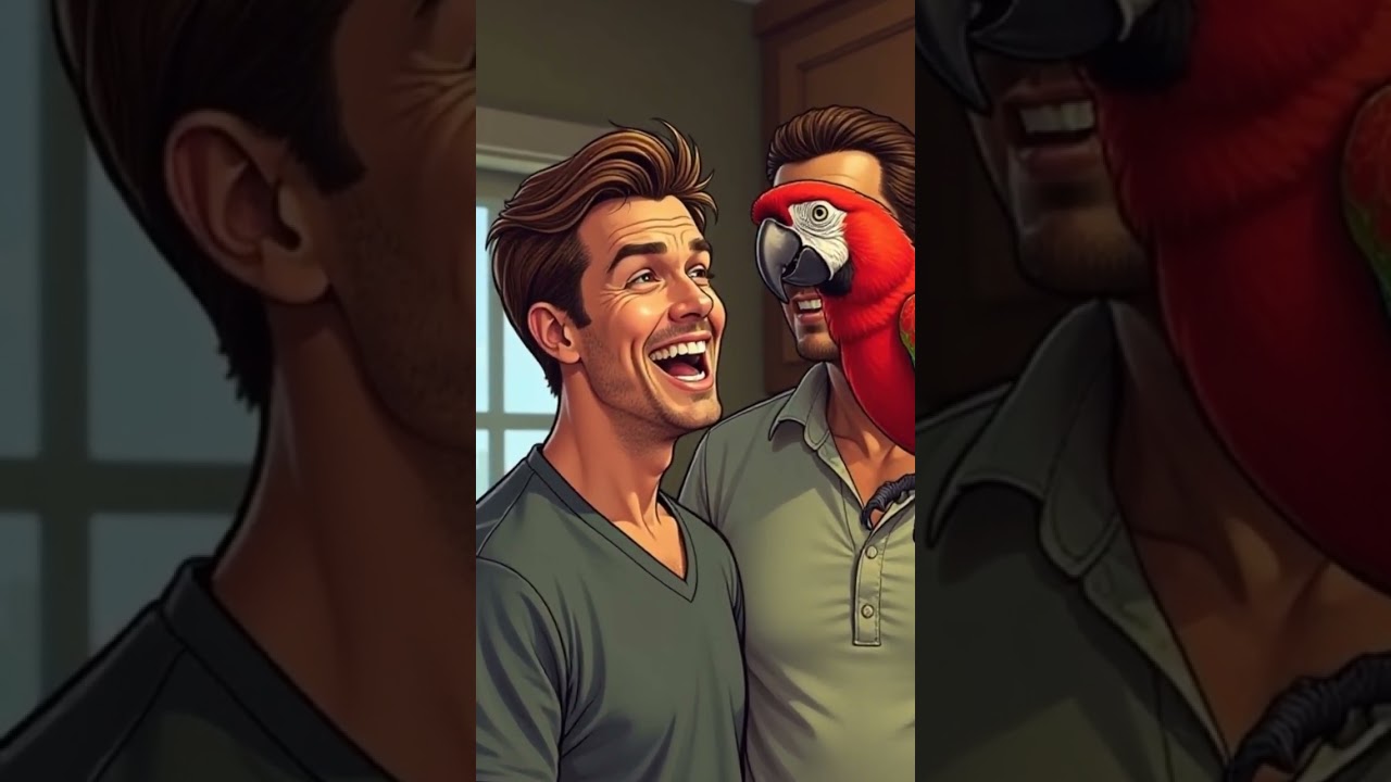 Papagei bewertet deine Kochkünste frech