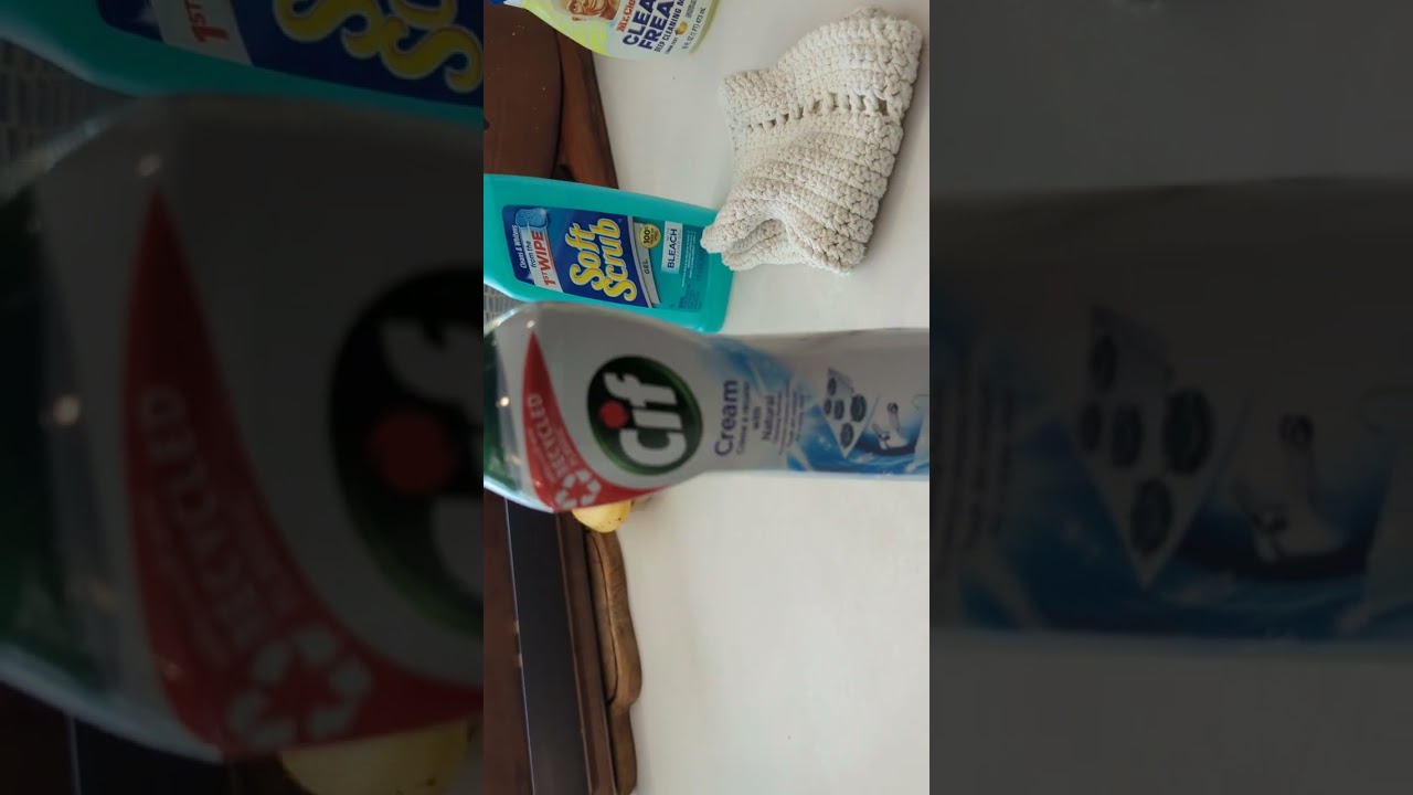 Cloudburst Concrete stain removal headaches (Caesarstone)