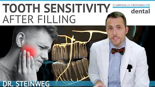 SENSITIVE TEETH After Filling 🦷 😖 Is This Normal?