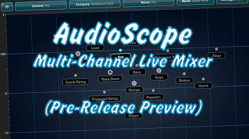 AudioScope: Multi-Channel Mixer - Preview for iOS
