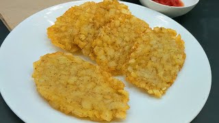 Video thumbnail of "Crispy Hash Browns /The easiest way to made /No frozen or fridge as need"