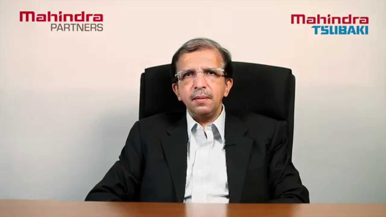 Mr. Ravindra Vaidya, CEO - Mahindra Tsubaki Conveyor Systems
