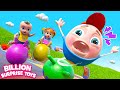 Exploring Wonderful Park Rides with Humpty Dumpty! BillionSurpriseToys Nursery Rhymes, Kids Songs