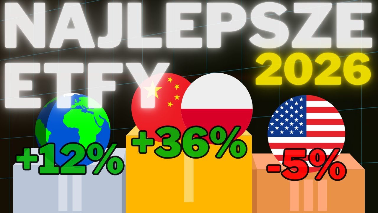 Jak łączyć ETFy i zbudować zyskowny portfel? w 2026 NIE inwestuję w USA. Do końca hossy w PL daleko.