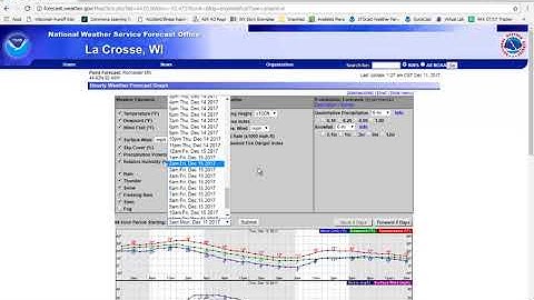 Hourly Forecast Information