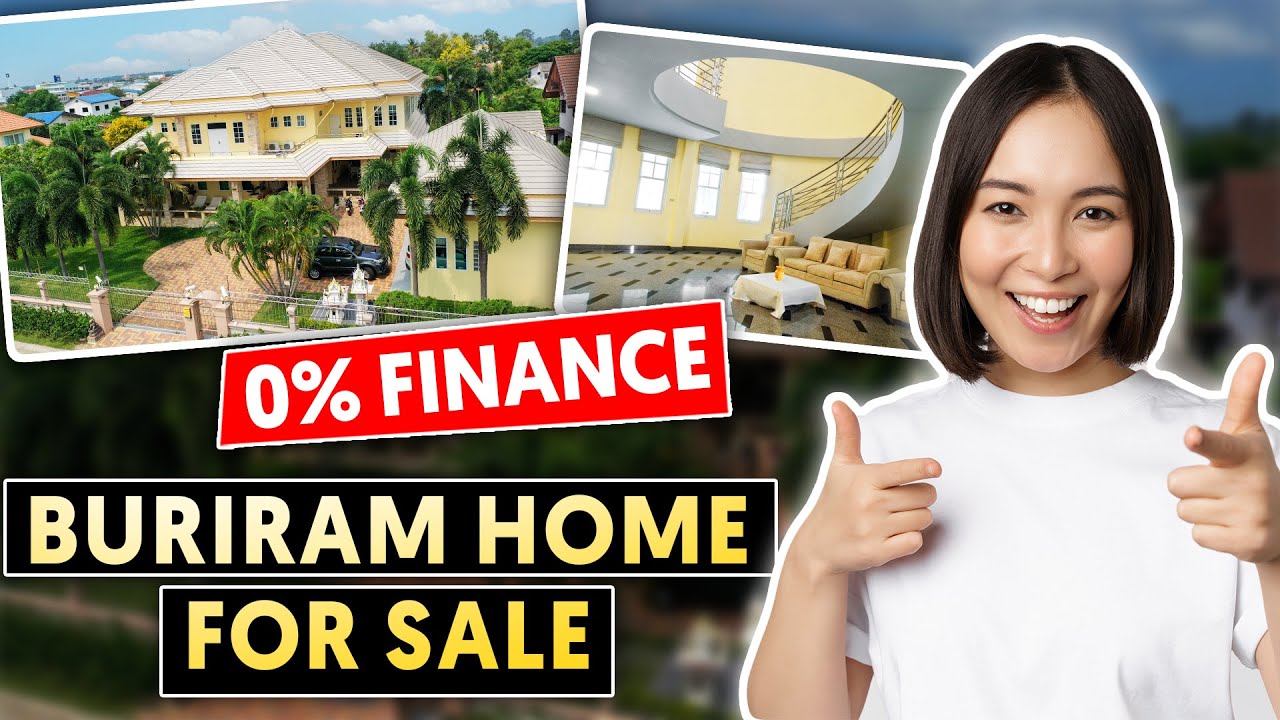 Buriram Thailand House for Sale 2023 Price Reduced Zero Interest Loan