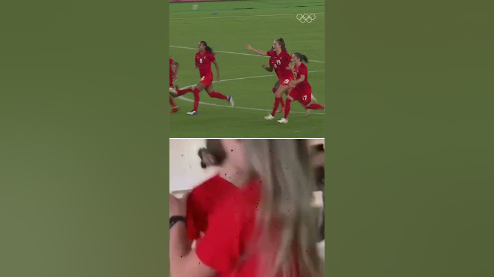 The emotion of a gold medal-winning penalty kick! 😁