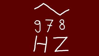 978 hz triangle