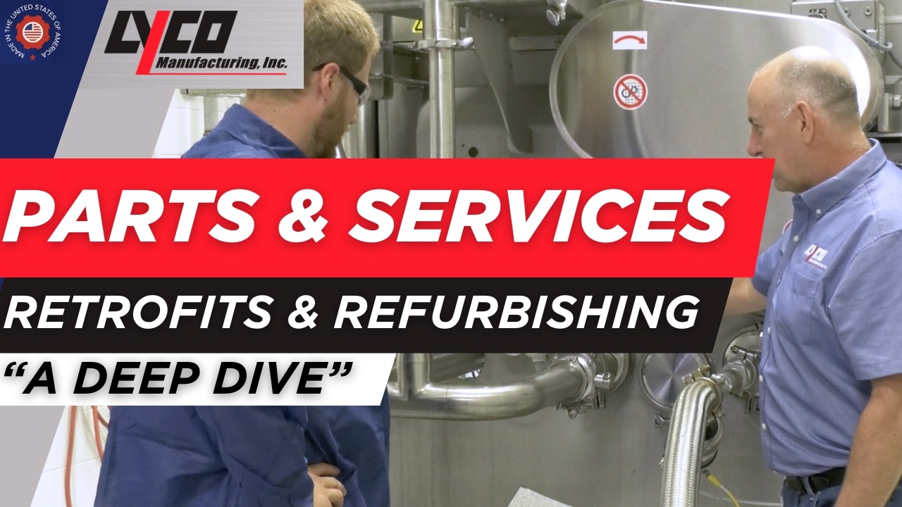 Retrofits and Refurbishing Services | Commercial Food Processing Systems and Machines | Lyco MFG