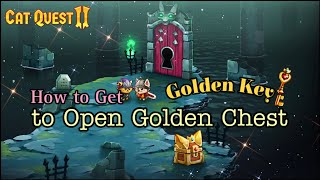 Cat Quest 2 - How to Get Golden Key to Open Golden Chest {Game Guide} (iOS) screenshot 2