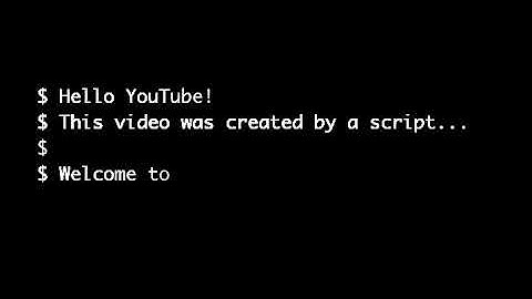 Hello Youtube! (AUDIO & VIDEO generated and uploaded with python)