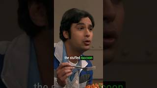 TBBT S11E05 | Raj - The stuffed raccoon shorts