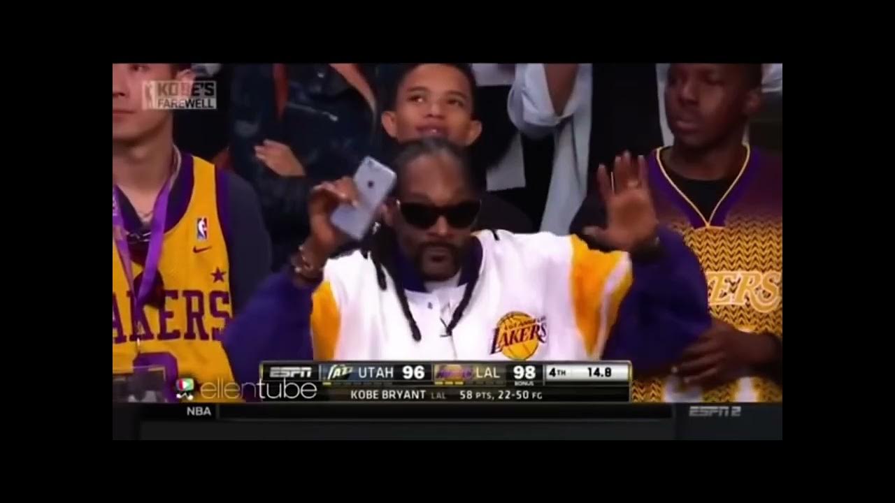 Kobe moonwalk free throw YouTube