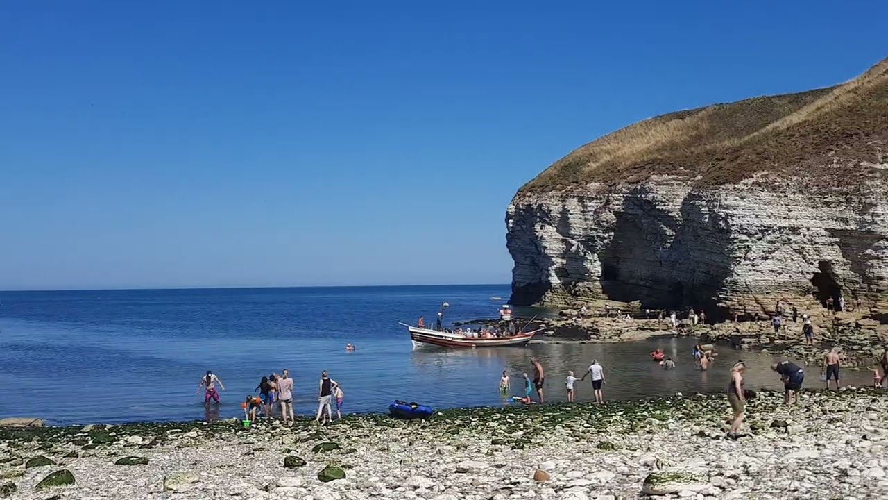 Flamborough North Landing North Yorkshire coast August 11th 2022 - Part 1
