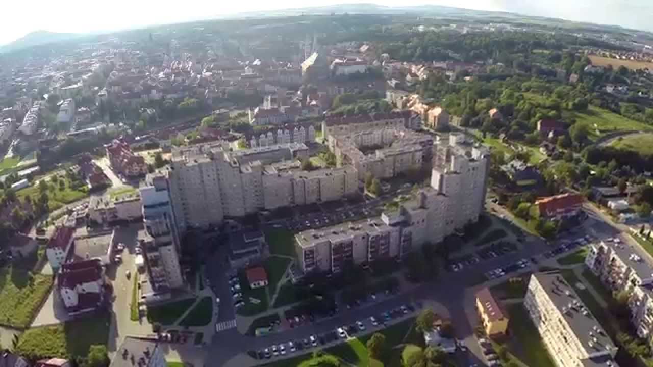 Zgorzelec widziany z góry ! Zgorzelec von oben gesehen !