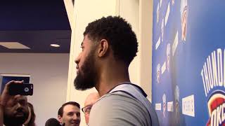 Paul George Media Availability 3-5-18