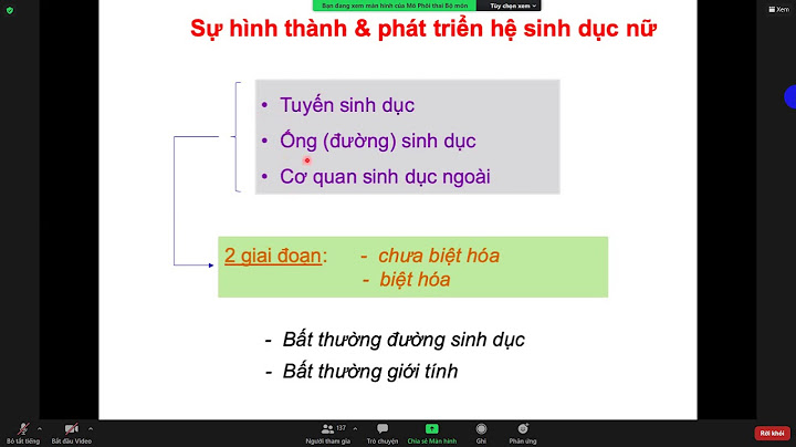 Sinh dục phụ thứ cấp là gì