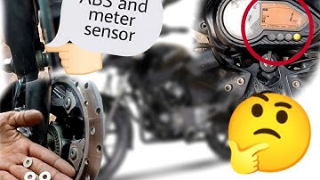 bajaj pulsar🏍️ ( ABS & meter ) sensor problem .....🤔🤔