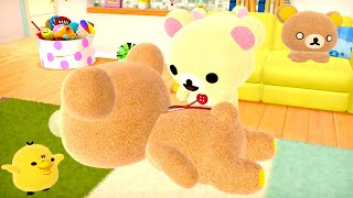 リラックマのチャックを開けて中身を見ようとする闇深ゲーム「 おうちでリラックマ 」