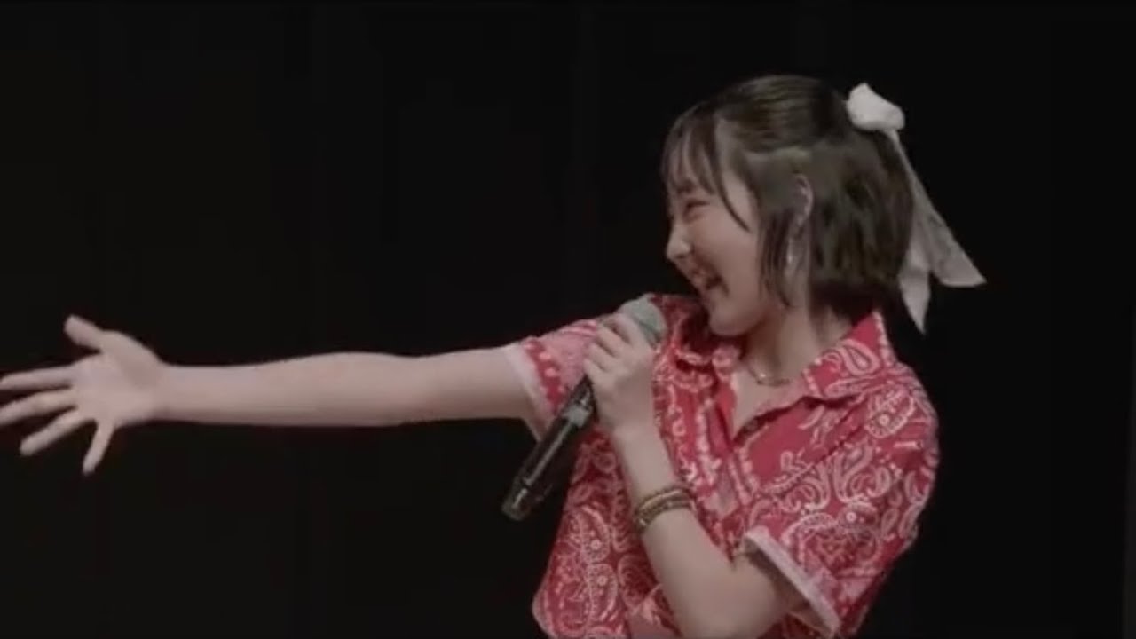 植村リーダーに恥ずかしい台詞を言わせるワルガキ江端妃咲ちゃん