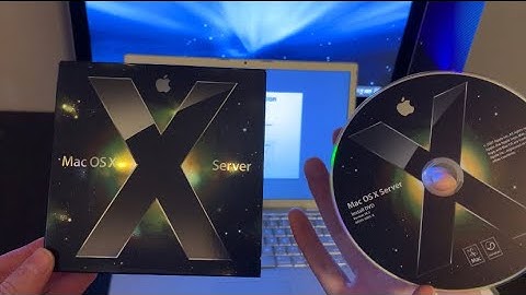Mac OS X Leopard Server Install 🐆 🌌