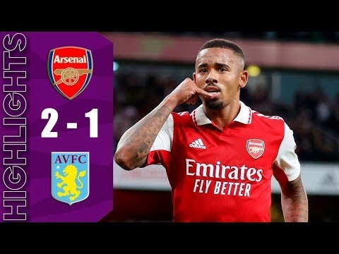 Arsenal vs Aston Villa 2 1 Highlights &amp; All Goals 31 8 2022 English Commentary