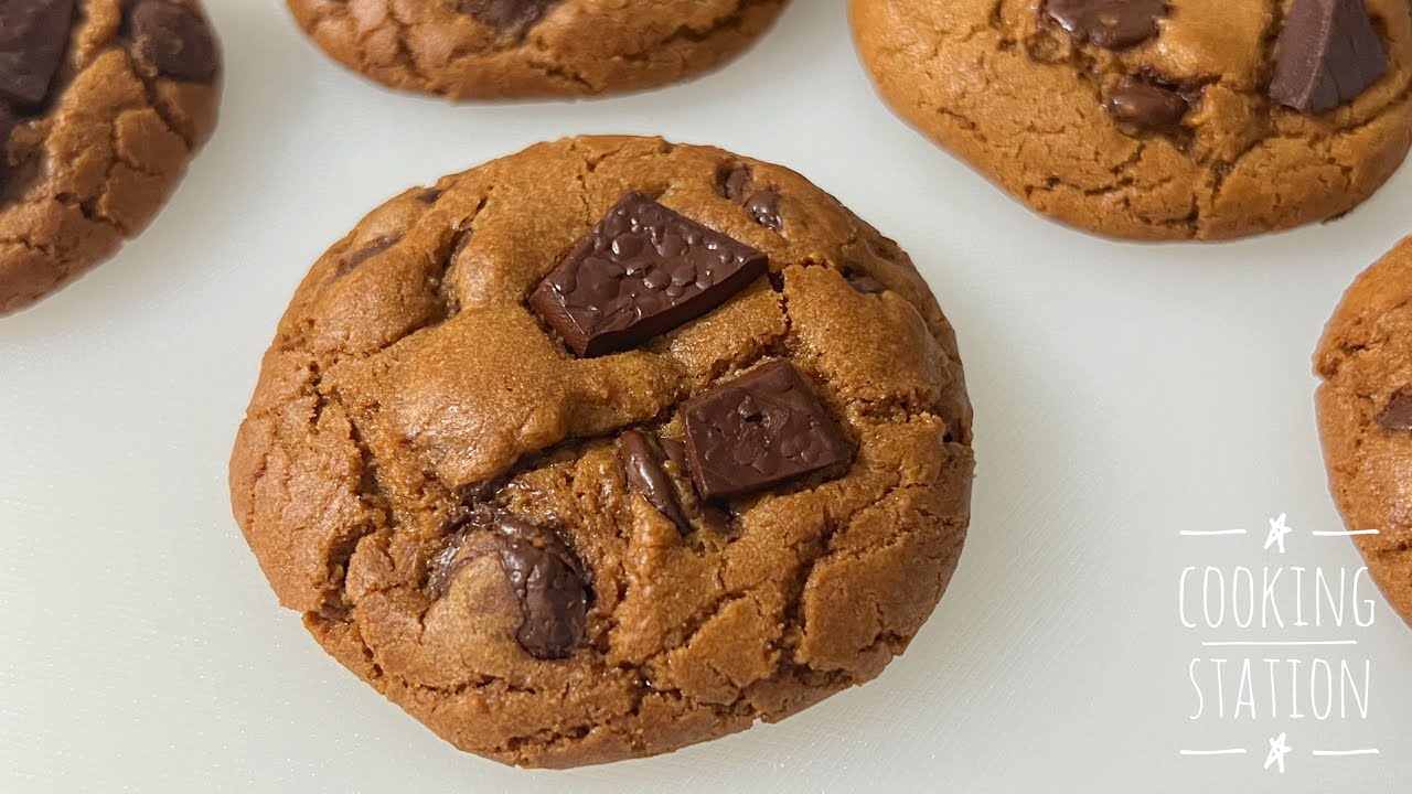 Простой рецепт печенья с шоколадной крошкой в домашних условиях! Просто и очень вкусно!