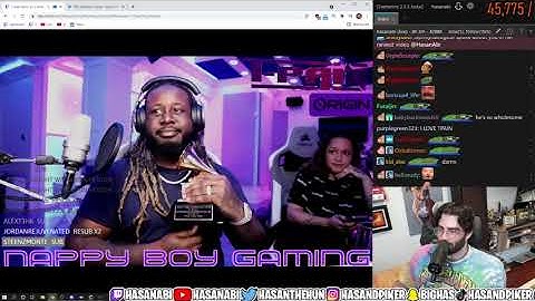 Hasan reacting to Tpain flexing on a hater