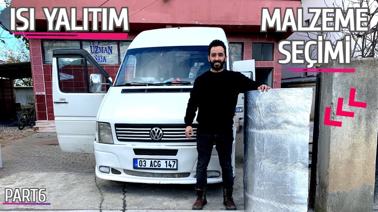 Karavan Yapımı - 6 / KARAVAN ISI YALITIM MALZEMESİ - VW VOLT KARAVAN İZOLASYON - Van Life Vlog PART6