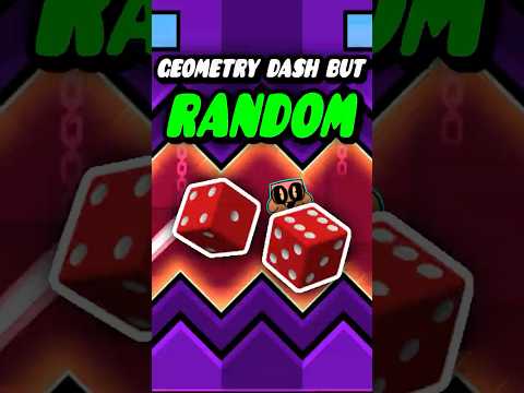 Geometry Dash But Completely Random Geometrydash