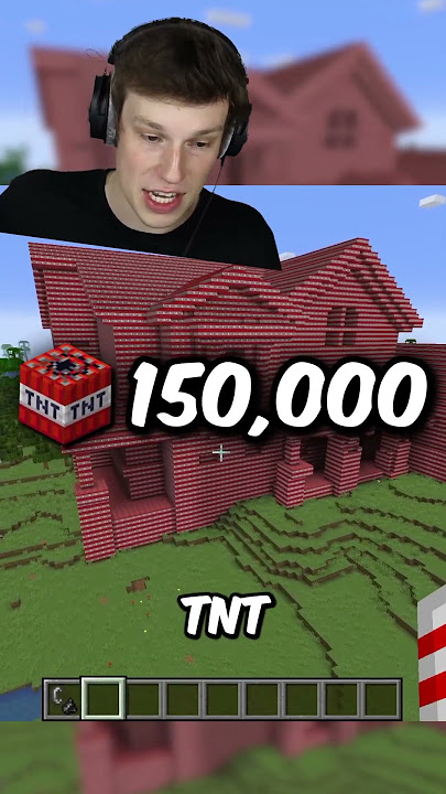 Exploding 1,000,000 TNT in Minecraft!