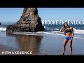 BROOKE ENCE VLOGS | Beach Workout, Poison Oak, and A Sandy Puppy