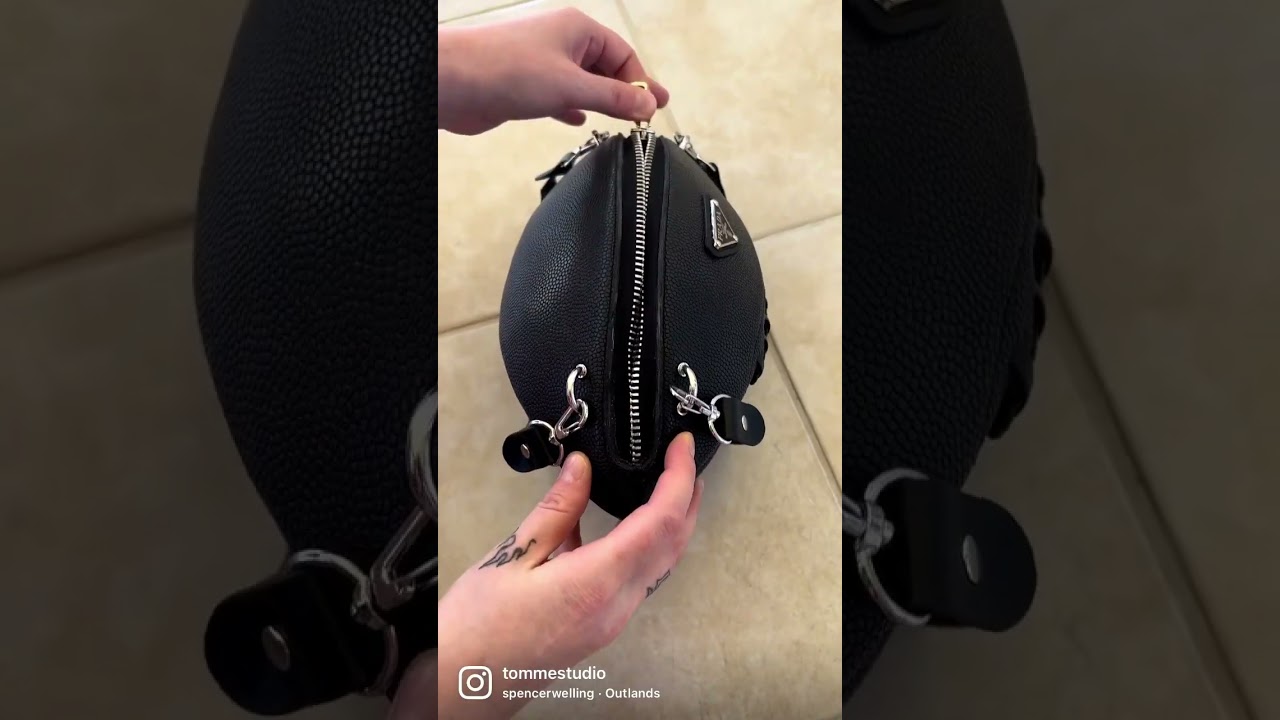 Getting a closer look at our new NFL bag 