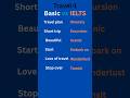 IELTS vocabulary #spokenenglish #ielts #english #ieltstips #ieltsvocabulary #ieltswriting #shorts