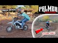 FIRST RIDE ON NEW DIRT BIKE TRACK! RACE UPDATE