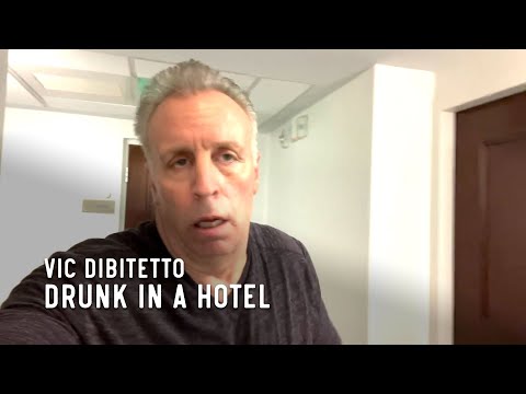 Drunk in a hotel