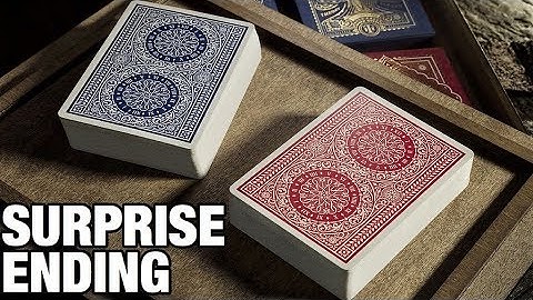 Jaw Dropping VISUAL Card Trick With a SHOCKING ENDING!