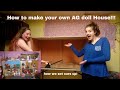 How to build your own American Girl Doll House!! How to build your own American Girl Doll House!!