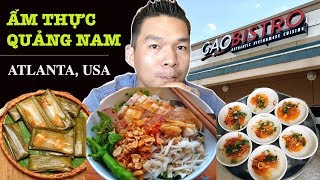 Ẩm thực Quảng Nam tại Nhà hàng GẠO BISTRO - Atlanta, USA