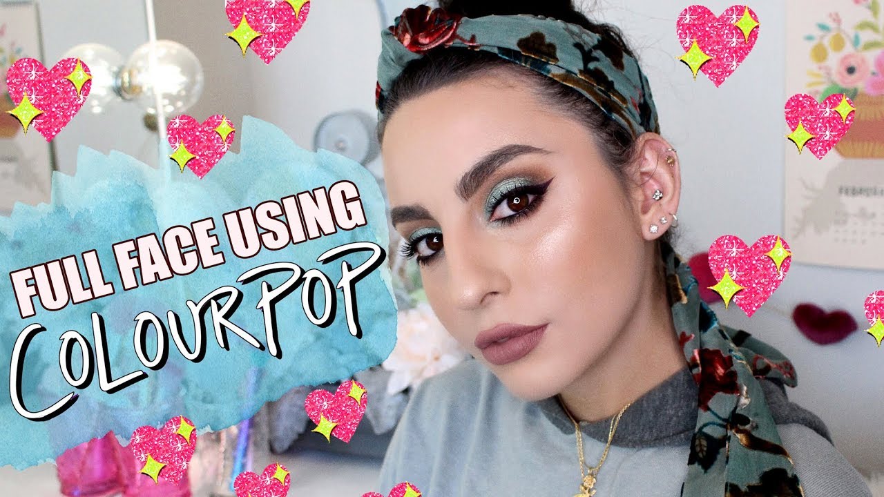 Full Face Using Colourpop!! - YouTube