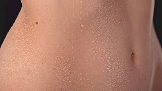 Flat Abs - Belly On Closeup Photoshoot