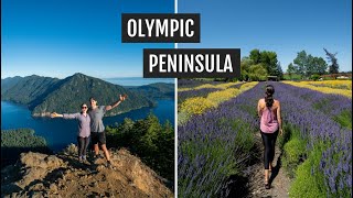 Conquering Mount Storm King + visiting a lavender farm and hobbit house! (Olympic Peninsula)