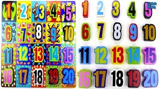 learn 1 to 20 numbers |counting numbers for kids|big numbers 1 to 20|123 learning to 20 for kids